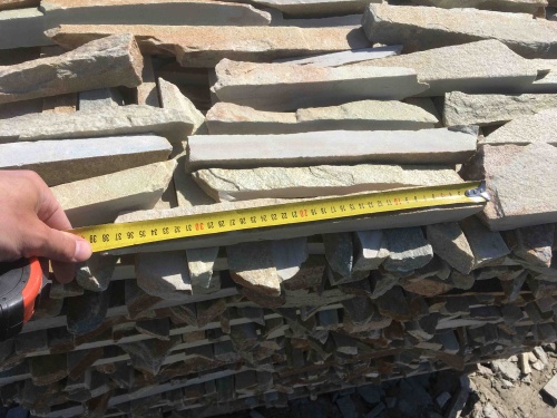 Горбушка златолит золотистый для облицовки купить в Красноуфимске