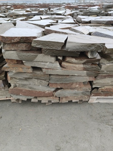 Плитняк песчаник серо-зелёный для мощения 60-65 мм купить в Красноуфимске