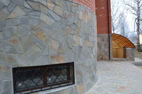 Плитняк златолит Уральский  для фасада купить в Красноуфимске